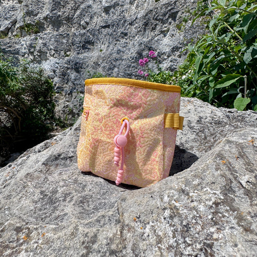 Sequin Chalk Bag in Buttercup