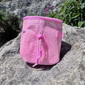 Sequin Chalk Bag in Cherry Blossom